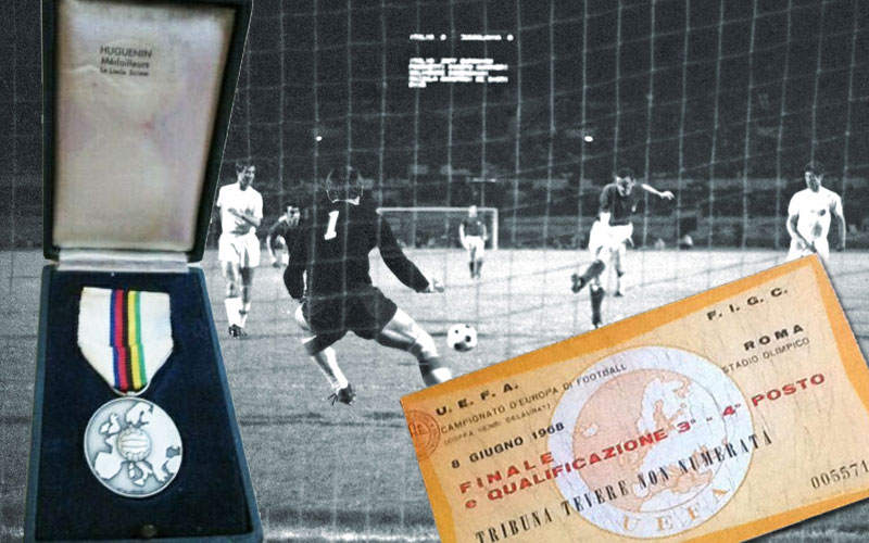 Na aukciji srebrna medalja sa Evropskog prvenstva 1968?
