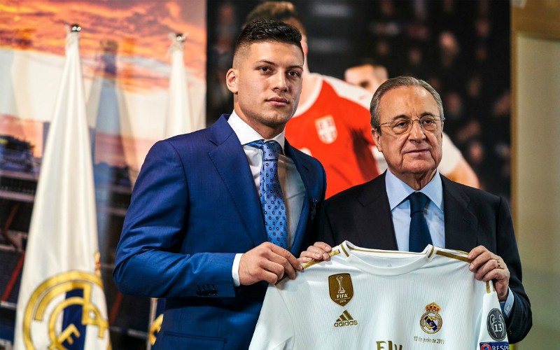 Luka Jović zvanično promovisan na stadionu Santjago Bernabeu