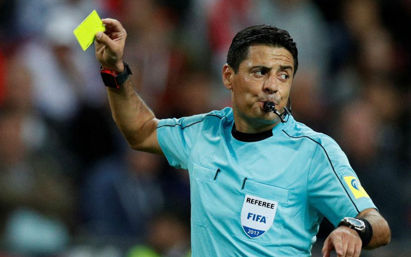 Iranac Alireza Fagani sudi meč Srbija - Brazil
