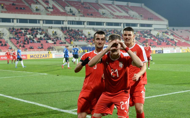 Het-trik Joveljića, "Orlići" pregazili Estoniju