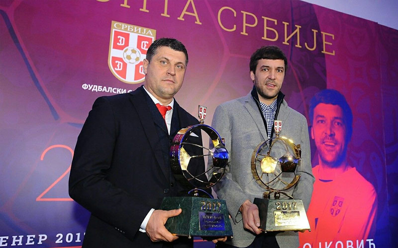 Zlatne lopte FSS za 2017. Stojkoviću i Milojeviću